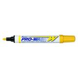 MARKAL 97031 Water Removable Liquid Paint Marker, Medium Tip, Yellow Color