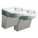 ELKAY EZSTL8LC Two-Level Drinking Fountain, On-Wall, Non-Filtered,