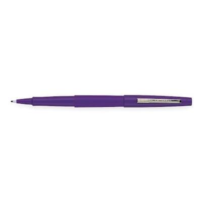 PAPER MATE 8450152 Porous Point Felt Tip Pen, Medium Purple PK12