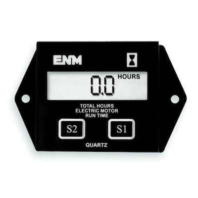 ENM MT101R AC/DC Electric Motor Hour Meter,5 Digit