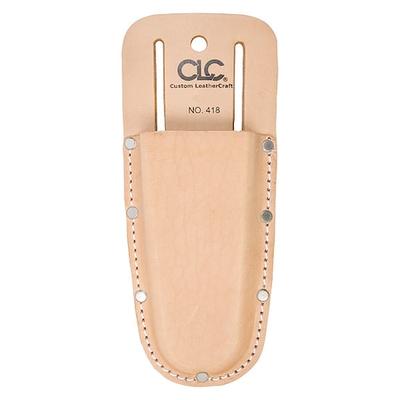CLC WORK GEAR 418 Tool Pouch, Tool Holster, Tan, Leather, 1 Pockets