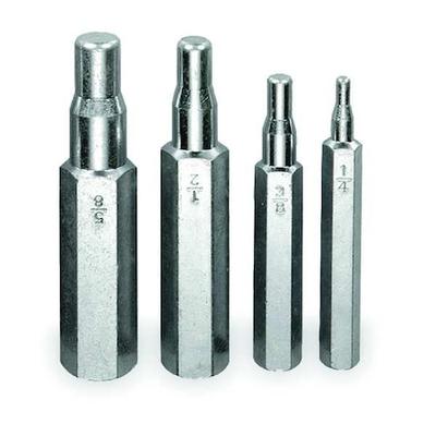 WESTWARD 3CYP5 Swaging Tool Set,4 Pc,1/4-5/8 In