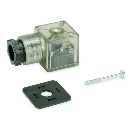 PARKER PS243083BP Connector, DIN 436050A, Plug Lead, Standards: IP65 - PARKER
