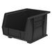 AKRO-MILS 30239BLACK Hang & Stack Storage Bin, 10 3/4 in L, 8 1/4 in W, 7 in H,