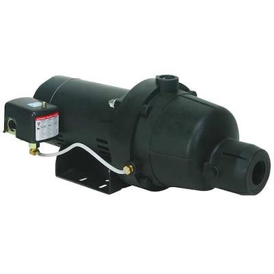 DAYTON 4HEY7 Shallow Well Jet Pump, Plastic, 1 1/2 HP