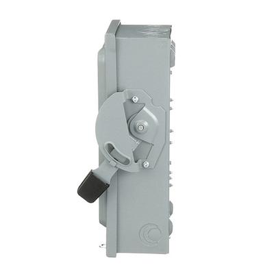 SQUARE D D322N Fusible, Safety Switch, General Duty, 240 V, 3PST, NEMA 1