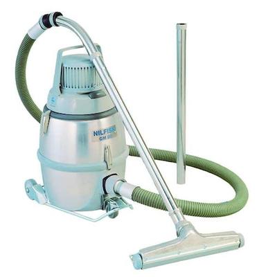 NILFISK 905 6301 020 Industrial, Critical Area Vacuum, 2 1/4 gal, HEPA, 80 cfm,