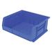 AKRO-MILS 30250BLUE Hang & Stack Storage Bin, 14 3/4 in L x 16 1/2 in W x 7 in