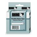 DYMO 1734524 Rhino™ Label Cartridge,Black/White,11-1/2 ft. L