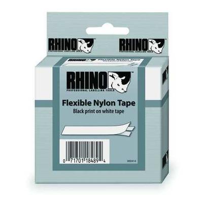 DYMO 1734524 Label Tape Cartridge, Black/White, Labels/Roll: Continuous