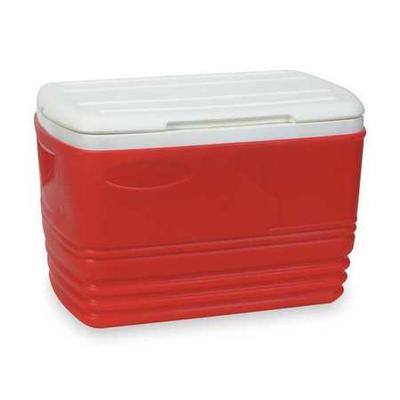 ZORO SELECT 4AAP6 Full Size Chest Cooler,32 qt.,Red