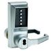 KABA LR-1021-B-26D-41 Push Button Lock,Entry,Key Override