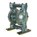 DAYTON 6PY54 Double Diaphragm Pump, Aluminum, Air Operated, PTFE, 35 GPM