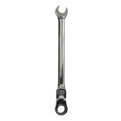 WESTWARD 1LCR6 Ratcheting Wrench,Head Size 15/16 in.