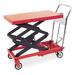 DAYTON 3KR47 Scissor Lift Table, 800 lb. Cap, 20"W, 35-1/2"L