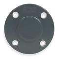 ZORO SELECT 9853-030 CPVC Blind Flange, Schedule 80, 3" Pipe Size, Flanged
