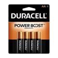 DURACELL MN1500B4Z Coppertop AA Alkaline Battery, 1.5V DC, 4 Pack