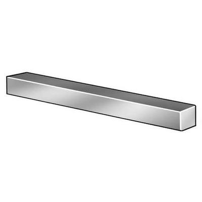 ZORO SELECT WWG300187018736 Key Stock, 36 in L, 3/16 in W, 3/16 in H, Carbon