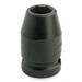 PROTO J7432M 1/2 in Drive Impact Socket 32 mm Size 6 pt Standard Depth, Black