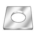 ZORO SELECT Z8954G Square Washer, Fits Bolt Size 1/2 in Low Carbon Steel,