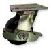 ZORO SELECT 1NVC4 Swivel Plate Caster,Steel,5 in.,1000 lb.