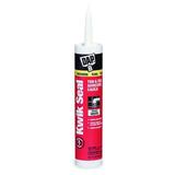 DAP 70798-18032 Kitchen & Bath Caulk, 10.1 oz, Cartridge, White, Latex Polymer