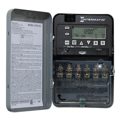 INTERMATIC ET1725C Electronic Timer,7 Days,SPST
