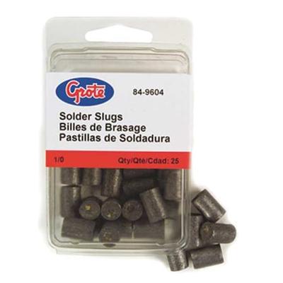 GROTE 84-9601 Solder Pellet with Flux,Gray,PK25