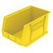 AKRO-MILS 30260YELLO Hang & Stack Storage Bin, 18 in L, 11 in W, 10 in H,