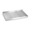 ZORO SELECT 2HFZ9 Stainless Steel Wall Shelf, 12"D x 24"W x 11-1/2"H, Silver