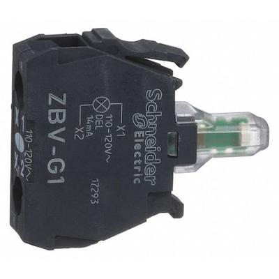 SCHNEIDER ELECTRIC ZBVG1 Lamp Module With Bulb 22 mm, White