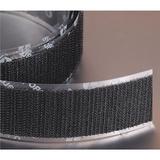 VELCRO BRAND 191051 Reclosable Fastener, Acrylic Adhesive, 75 ft, 1 in Wd, Black