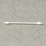 TECHSPRAY 2313-30PK Cotton Swab,Dbl Tip,1/8 x 3-1/4 In,PK30