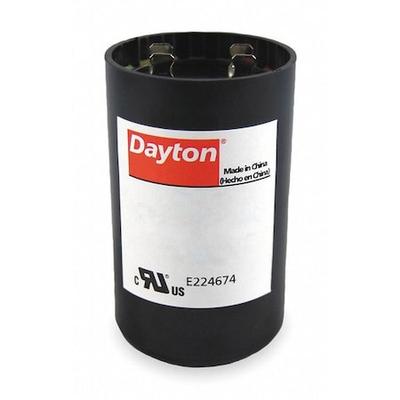 DAYTON 2MET1 Motor Start Capacitor,124-149 MFD,Round