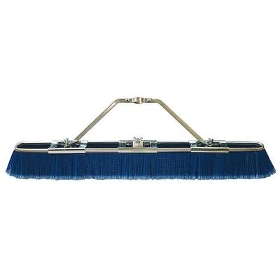 TOUGH GUY 12L010 29 in Sweep Face Push Broom Head, Soft, Blue