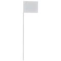 PRESCO 4521W-200 Marking Flag,White,Blank,PVC,PK100