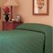 MARTEX Mainspread Bedspread,Queen,Forest Green