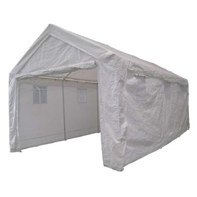 ZORO SELECT 11C542 Heavy Duty Shelter,20 Ft. X 10 Ft. 8 In.