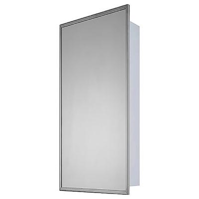 KETCHAM 178-SM 18" x 36" Deluxe Surface Mounted SS Framed Medicine Cabinet