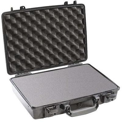 PELICAN 1470 Black Protective Case, 16.88"L x 13.23"W x 4.47"D