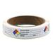 ROLL PRODUCTS 163-0004 HMIG Label,3/4"H,2-1/2"W,PK250