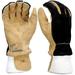 SHELBY 5002 XL Firefighters Gloves,XL,Pigskin,PR