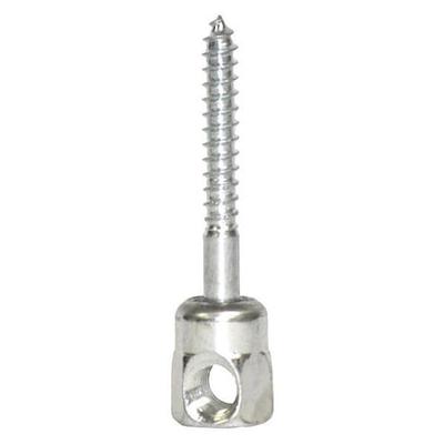 SAMMYS 8020957 SAMMYS Horizontal Rod Hanger, Wood, 1/4 in Size, 1" L, Steel