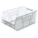 AKRO-MILS 30288SCLAR Super Size Bin, Clear, Plastic, 23 7/8 in L x 16 1/2 in W