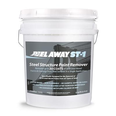DUMOND 1004 Peel Away Peel Away ST-1 Steel Structures Paint Remover, 5 Gallon