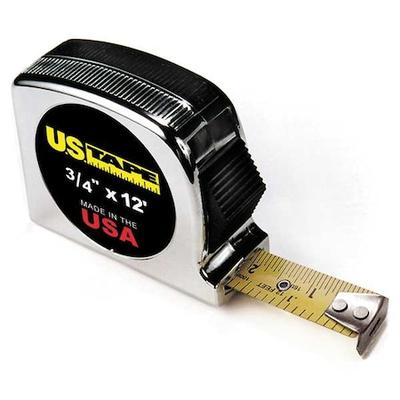US TAPE 56908 12 ft Tape Measures, 3/4 in Blade