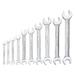WESTWARD 36A314 Double Open End Wrench Set,SAE,10 Pc