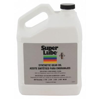 SUPER LUBE 54601 1 gal Gear Oil Bottle Translucent Clear