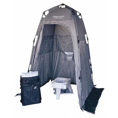 CLEANWASTE D115SYB Portable Toilet System,Wt. 20 lb