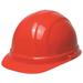 ERB SAFETY 19134 Front Brim Hard Hat, Type 1, Class E, Pinlock (6-Point), Red